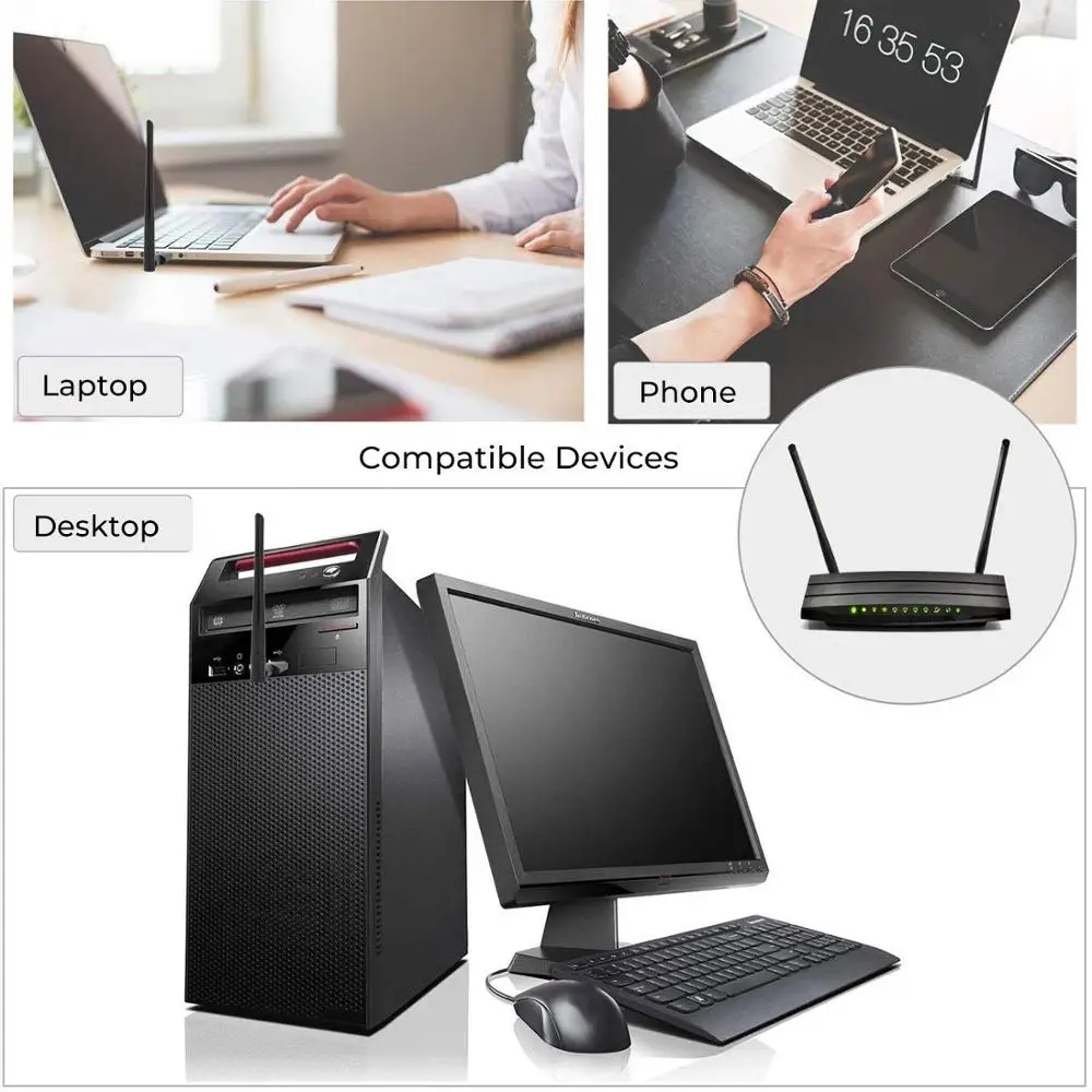AMKLE 1200 Мбит/с Беспроводной USB Wifi адаптер 600 плата драйвера LAN Ethernet 2 4G 5 8G