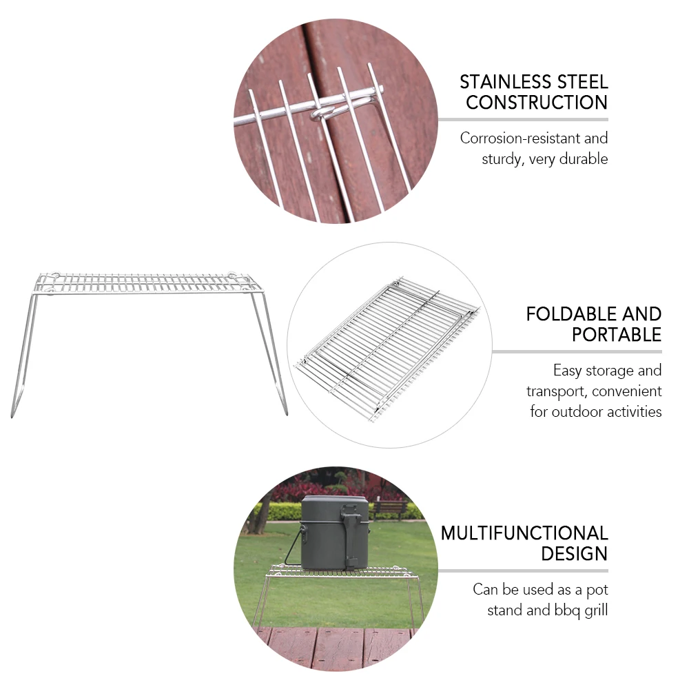 Портативная Складная подставка для барбекю пикника кемпинга|Уличные плиты| |