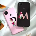 Чехол для телефона Redmi 9C NFC с надписью на заказ, мягкий матовый чехол из ТПУ для Xiaomi Redmi 9C, 9 C, Redmi9c, силиконовый чехол