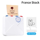 Французский мини-принтер Phomemo M02S 300 точекдюйм, беспроводной карманный Термопринтер для фотографий, принтер для блокнота