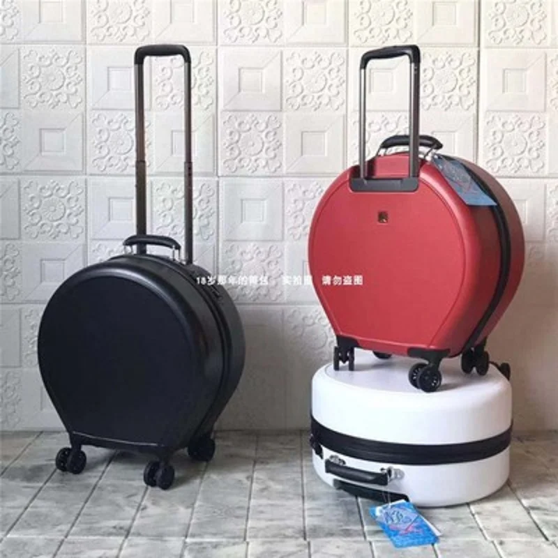 Cute girl luxury lovely Personality  Boarding Mute Rolling Luggage Spinner brand Travel  short journey Suitcase