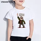 Забавная детская футболка с изображением пятницы ночной лихорадки, Джейсона, мультяшная одежда для детей, для девочек и мальчиков, HKP2207