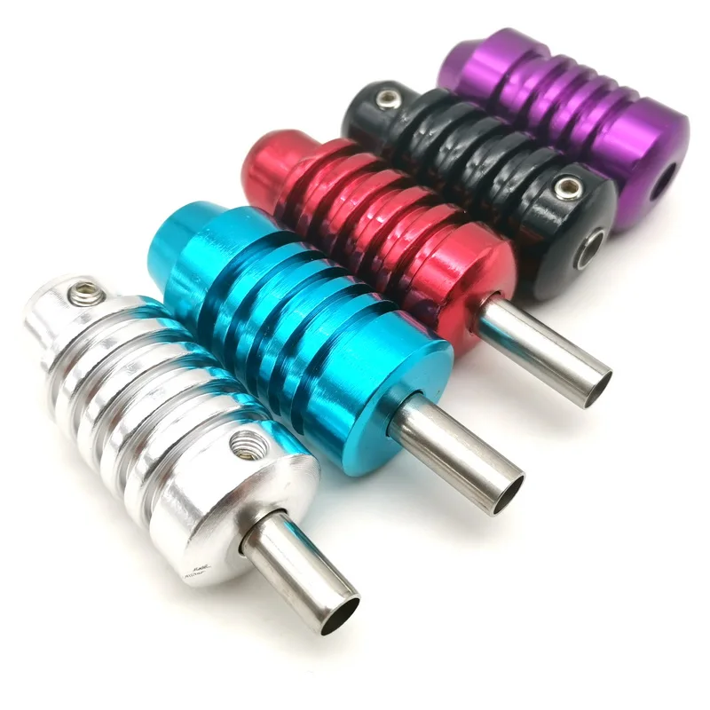 

5Pcs New Tattoo Grips Tubes With Back Stem Mix Colour Aluminium Alloy For Pro Tattoo Machine Kits Needles Supply Free Shipping