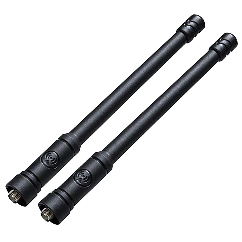

2Pieces Retractable Dual Band (VHF/UHF 144/430Mhz) Handheld-Antennas SMA-Female for Kenwood and BaoFeng Two-Way Radio