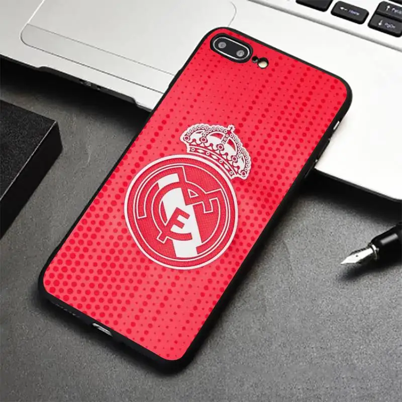 

real madrid Phone Case for iPhone 6 7 8 11 12 Pro X XS Max XR Samsung A S 8 9 10 20 50 Plus pro funda