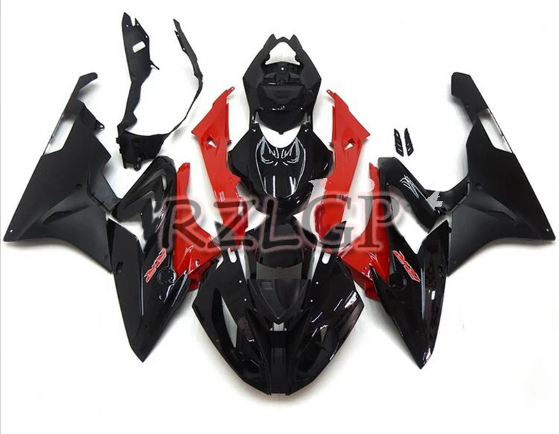 

Black Red Custom Painting Bodywork for BMW S1000 RR S 1000 RR 1000RR S1000RR 2015 2016 HP4 15 16Injection mold Fairing kit