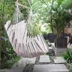 Портативное подвесное кресло-гамак для путешествий, кемпинга, качели-стул, садовое уличное домашнее качели, кровать, ленивое кресло-гамак, качели