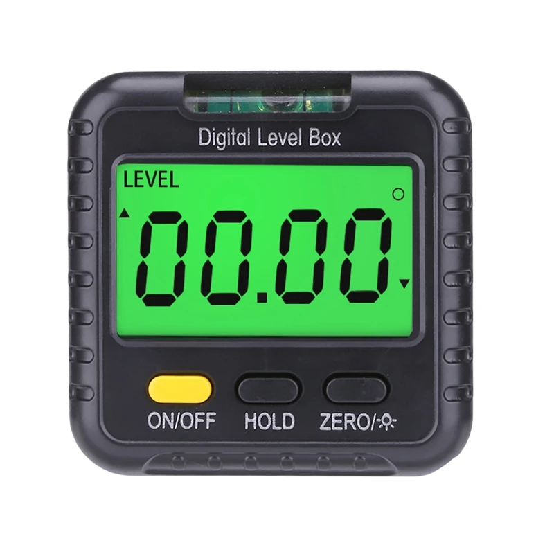 

Digital Magnetic Level Bevel Gauge Inclinometer Woodworking with Table or Miter Saw Angle Finder Precise Measurement LCD