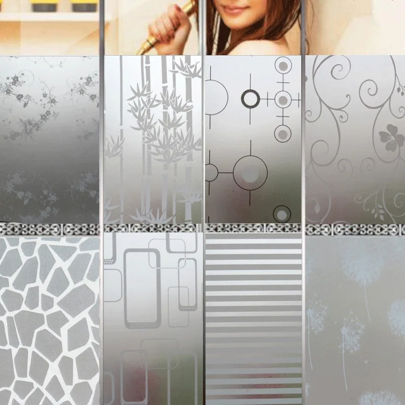 Водонепроницаемый ПВХ конфиденциальности Матовый дом спальня ванная комната