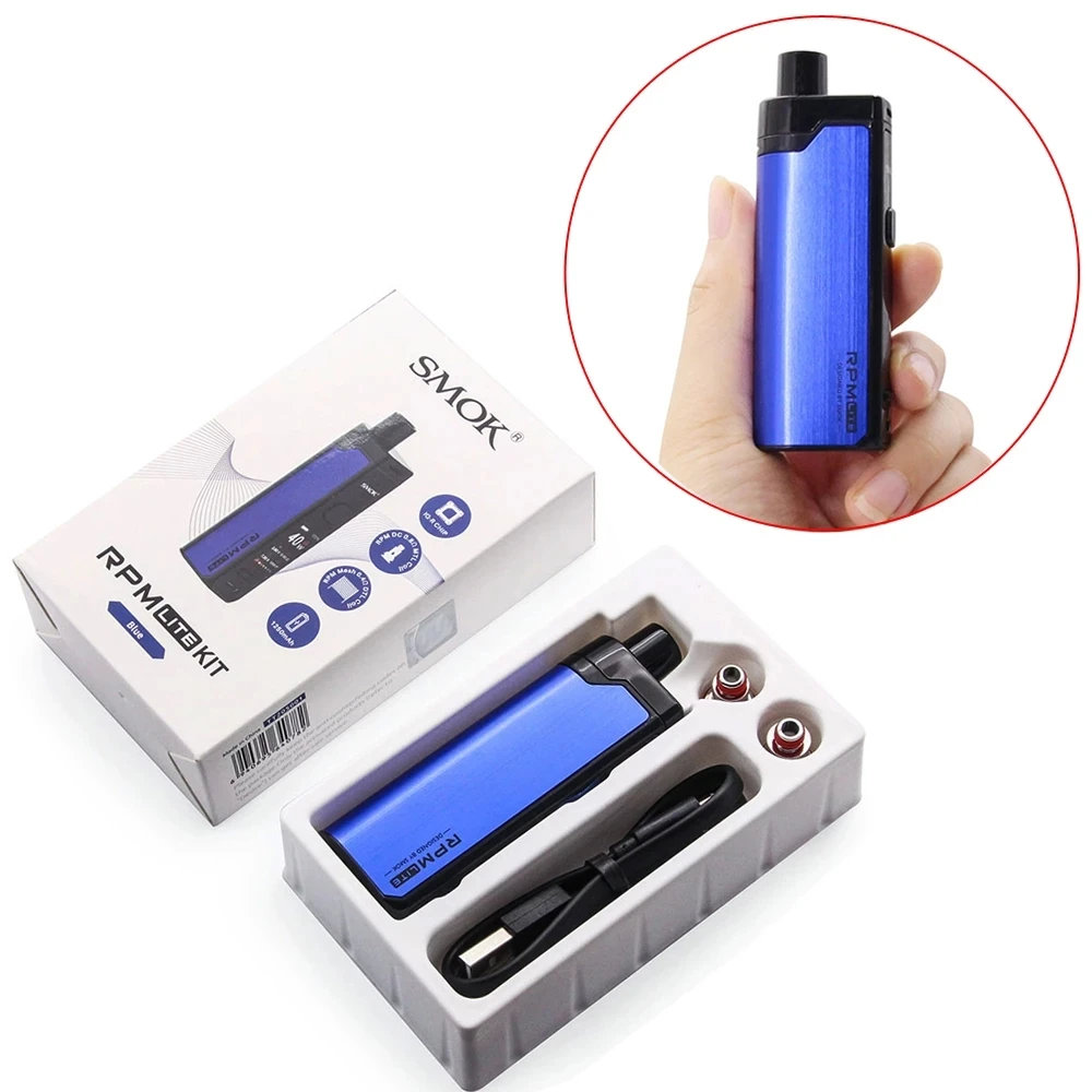 Оригинальный набор SMOK RPM LITE с батареей 1250 мАч электронная сигарета испаритель