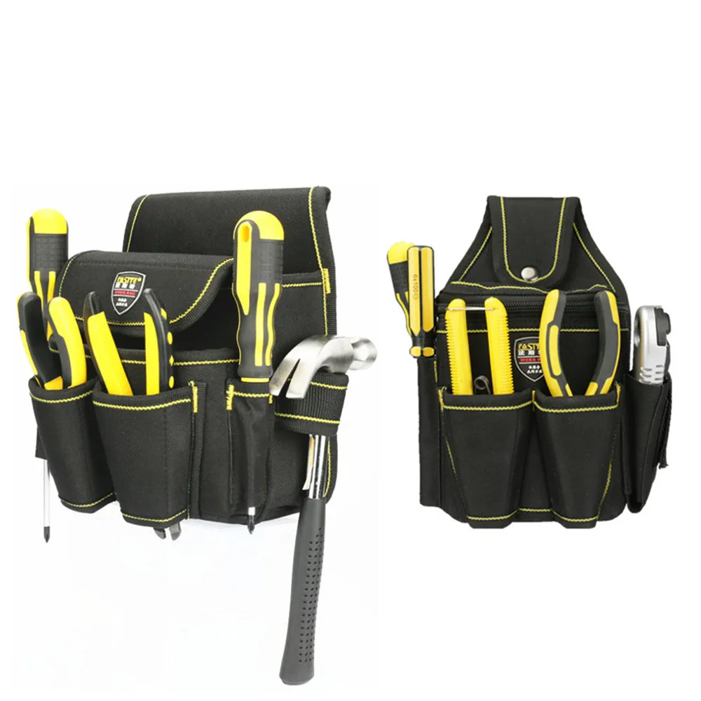 

Oxford Cloth Multi-functional Electrician Tools Bag Waist Pouch Belt Storage Holder Organizer Garden Tool Kits Waist Packs