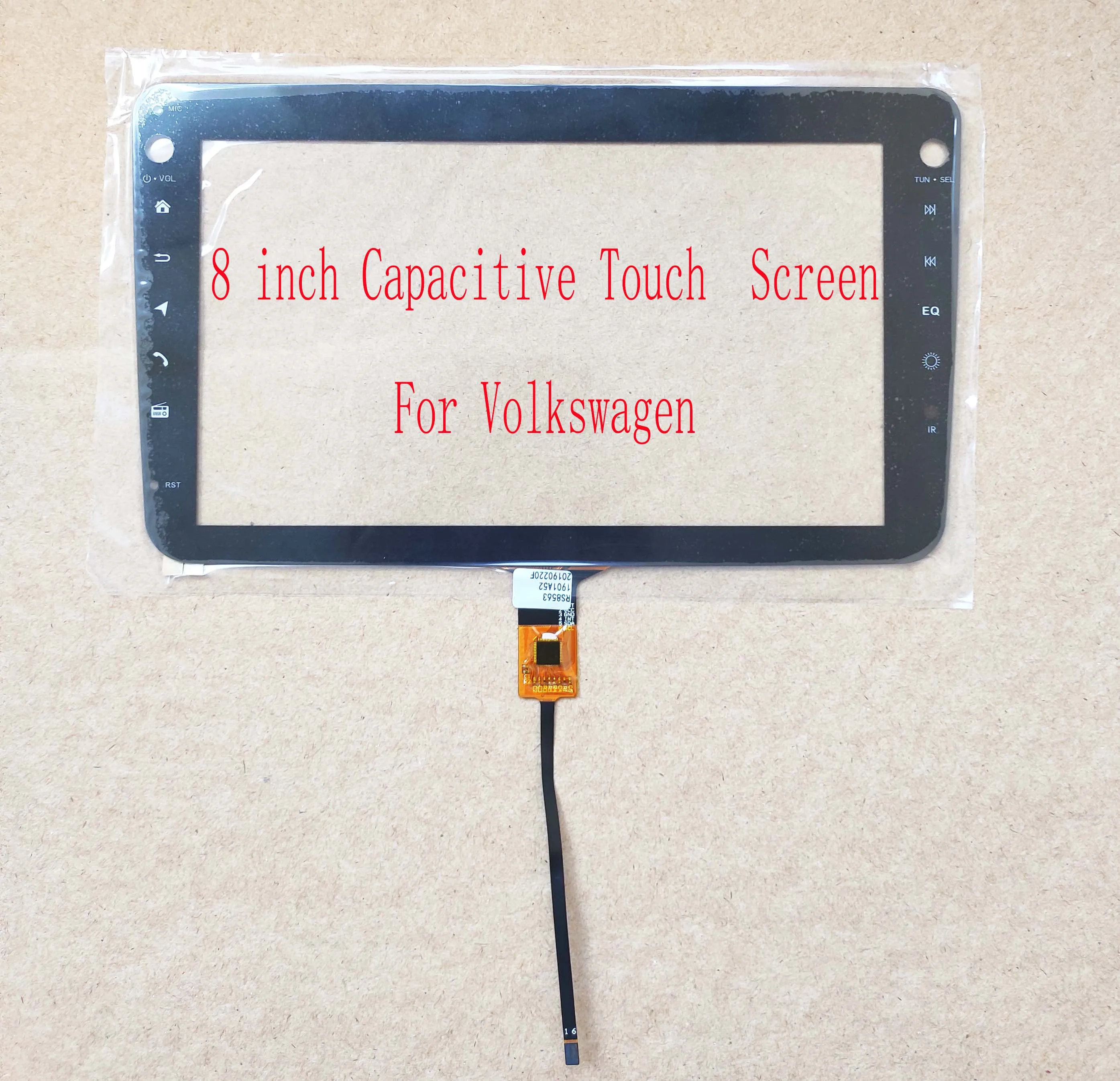 8 дюймовый Capaivitve Touch для автомобильного DVD навигатора Carpc DIY Univesal GT911 6pin Volkswagen с