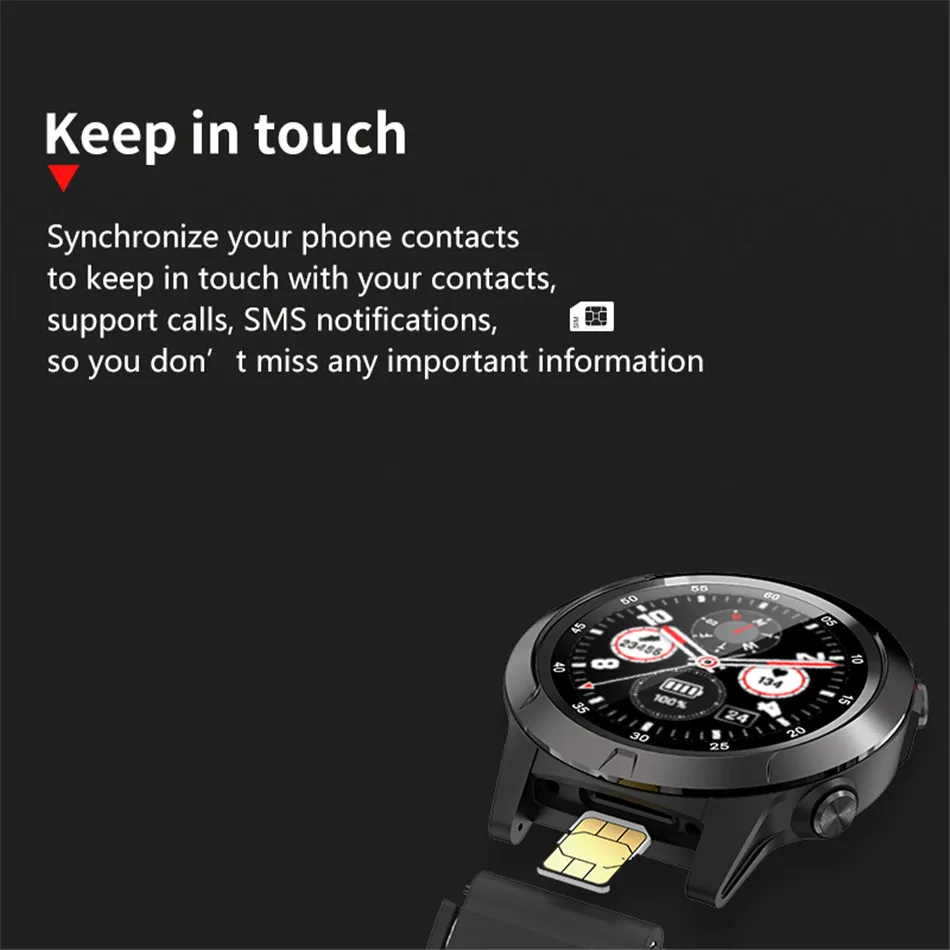 ASKMEER M4 Смарт-часы Поддержка SIM и Bluetooth телефонные звонки, GPS Smartwatch телефон для мужчин и женщин IP65 водонепроницаемый монитор сердечного ритма часы