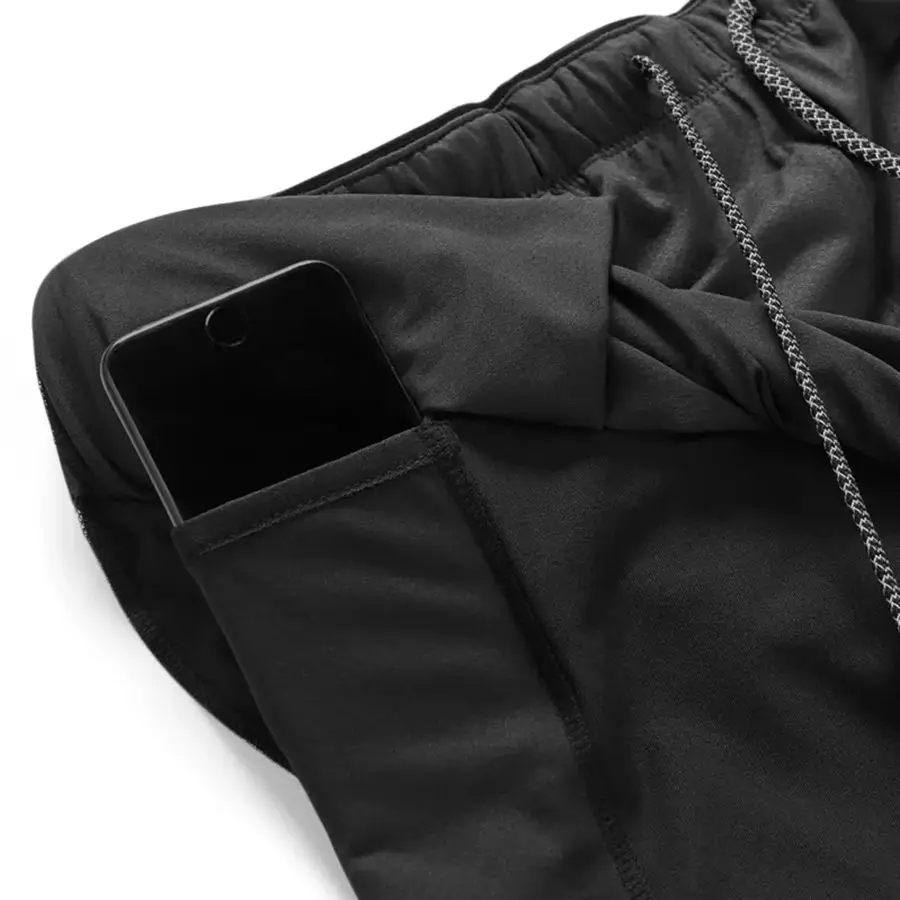 Мужские шорты для бега 2 в 1 камуфляжные быстросохнущие спортзала спортивные