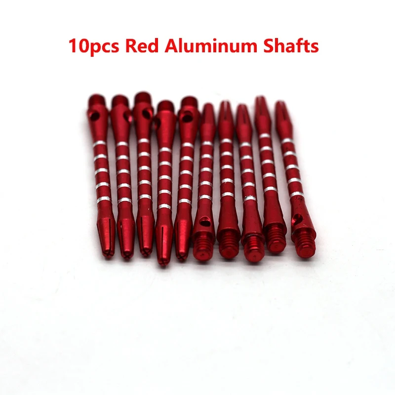 10pcs/lot 53mm Aluminum Darts Shafts Harrows Dart Stems Throwing Six Colors |