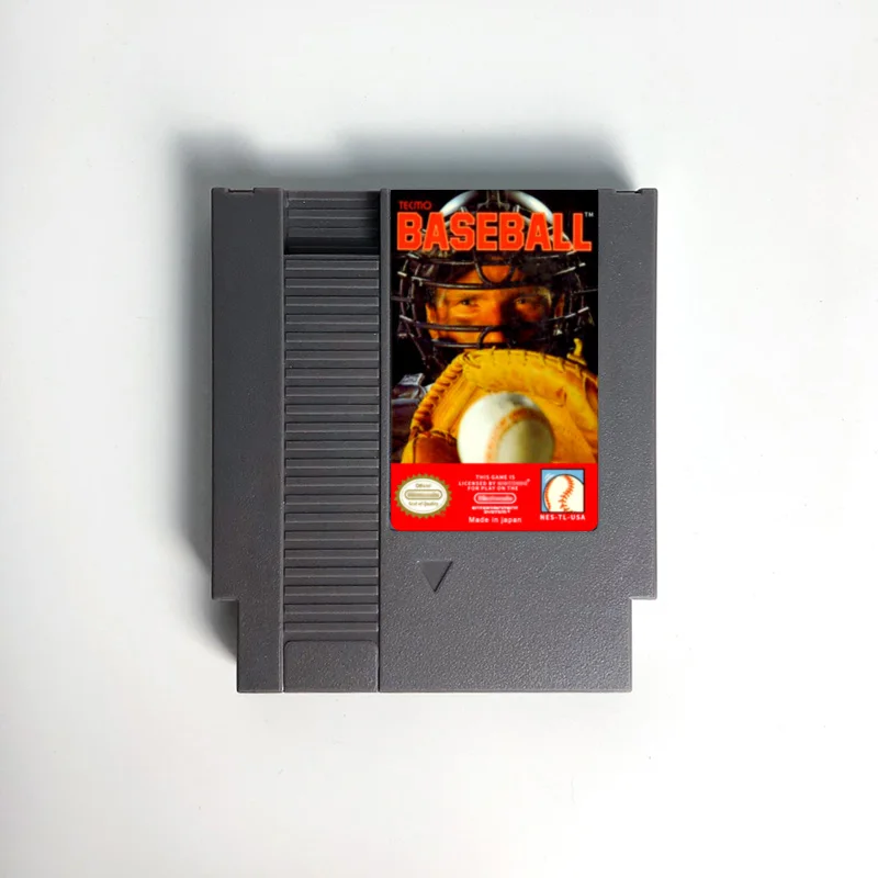 Картридж для бейсбольной игры Tecmo для консоли NES 72 pin 8bit