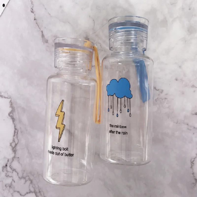 Розовый пластиковый портативный спортивный шейкер 300 мл кухонные аксессуары