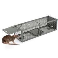 rat traps catch trap two entrance cage trap for mice rodents mulots 40x13x11cm mouse rat trap cage live animal pest rodent mouse