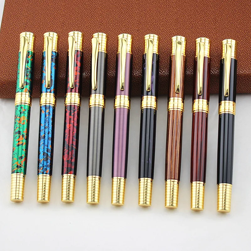 Цветные перьевые ручки со средним пером Высококачественная Роскошная