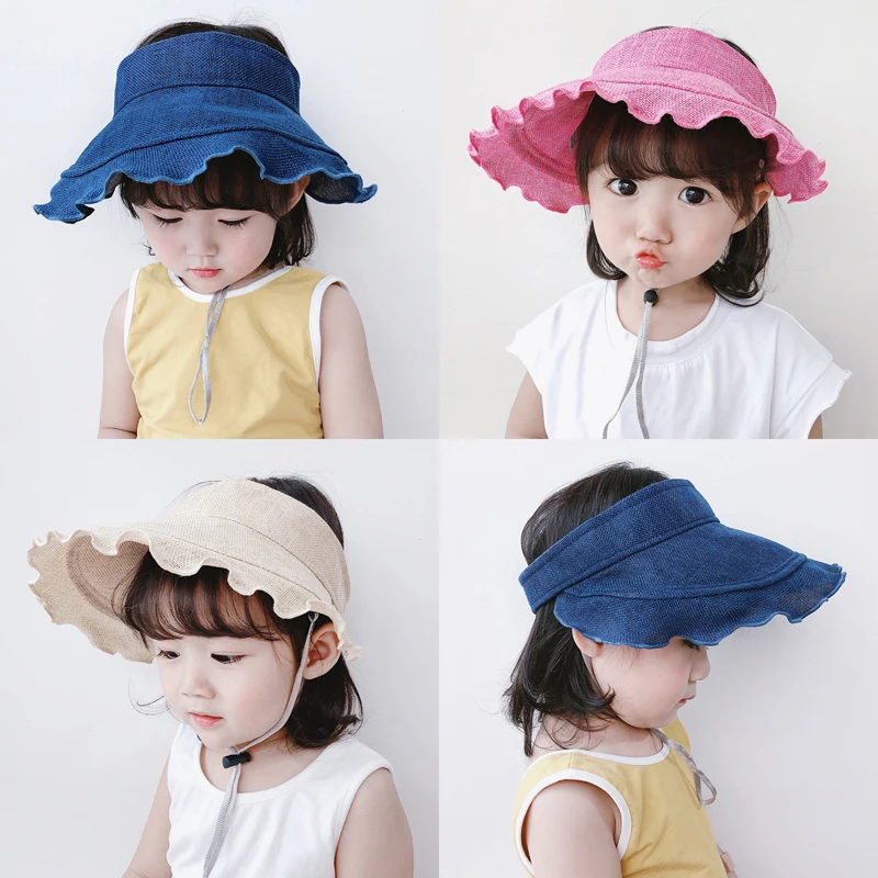 Семейная Стильная летняя женская кепка с козырьком для маленьких девочек