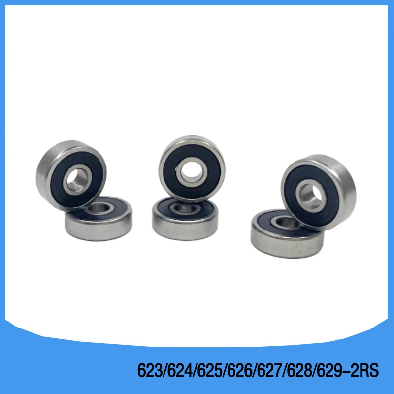 10PCS 623-2RS 623RS 623 R-1030RS ABEC-5 deep groove ball bearing 3x10x4mm miniature | Обустройство дома