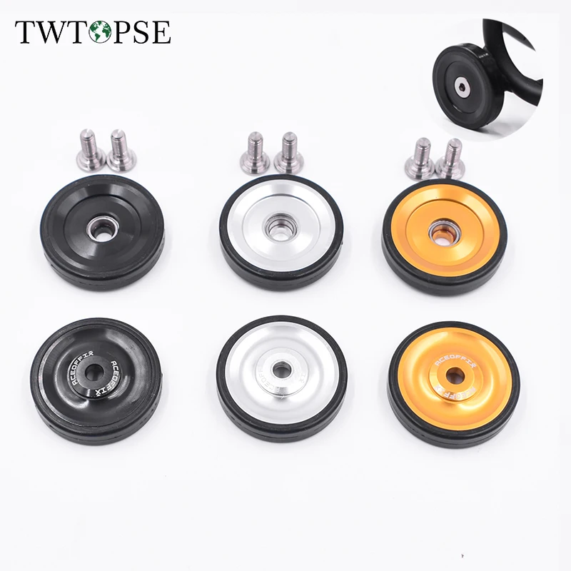Колесо для велосипеда TWTOPSE Easywheel подшипника Brompton стабилизированный велосипедный