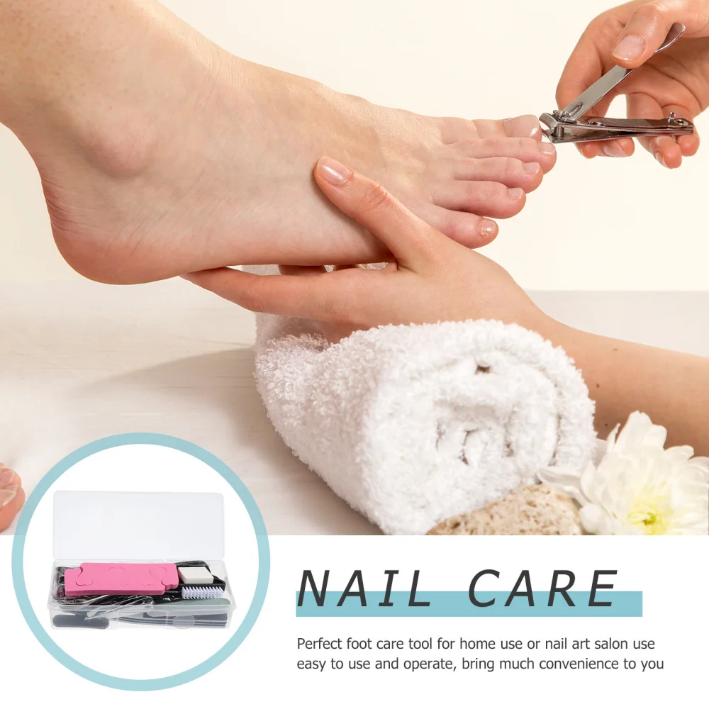 

1 Set of Foot Callus Remover Scrubber Feet File Hard Skin Remover Pedicure Tools