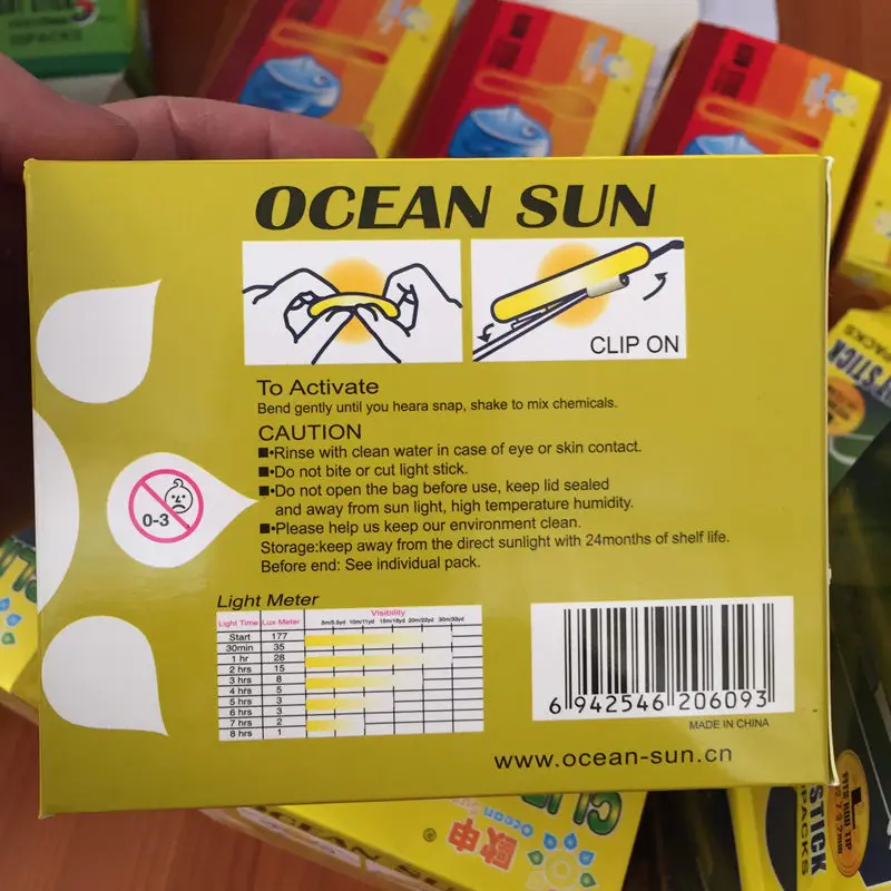 Палочка для ночной рыбалки зеленая светящаяся химическая палочка тент поплавок