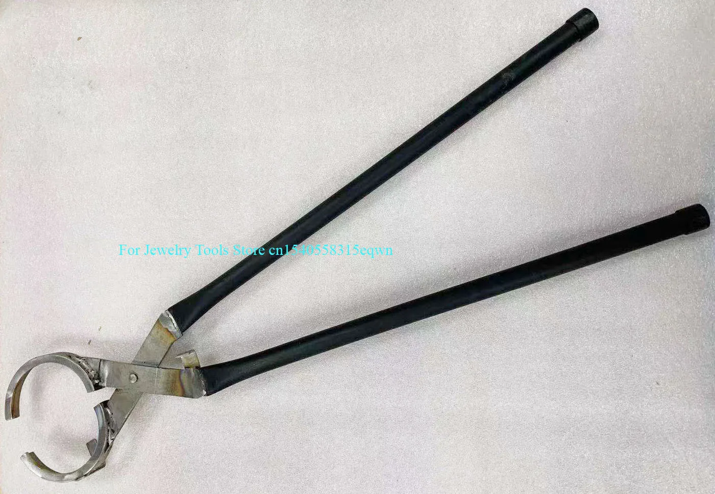 Grande de Aço Inoxidável do Cadinho 8kg para a Soldadura de Derretimento do Cadinho da Grafite Tong