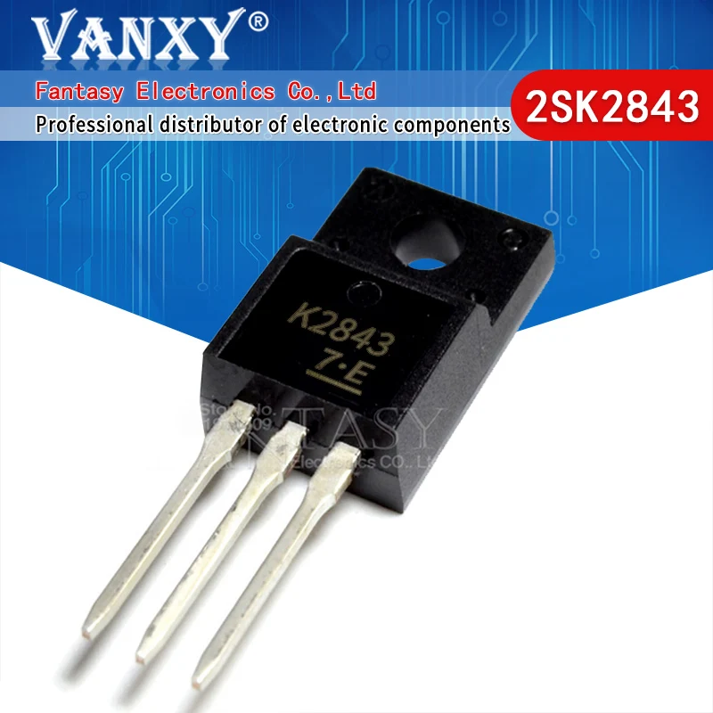 

10pcs 2SK2843 TO-220F K2843 TO-220 2843 TO220F 500V 12A MOSFET N-Channel transistor new original