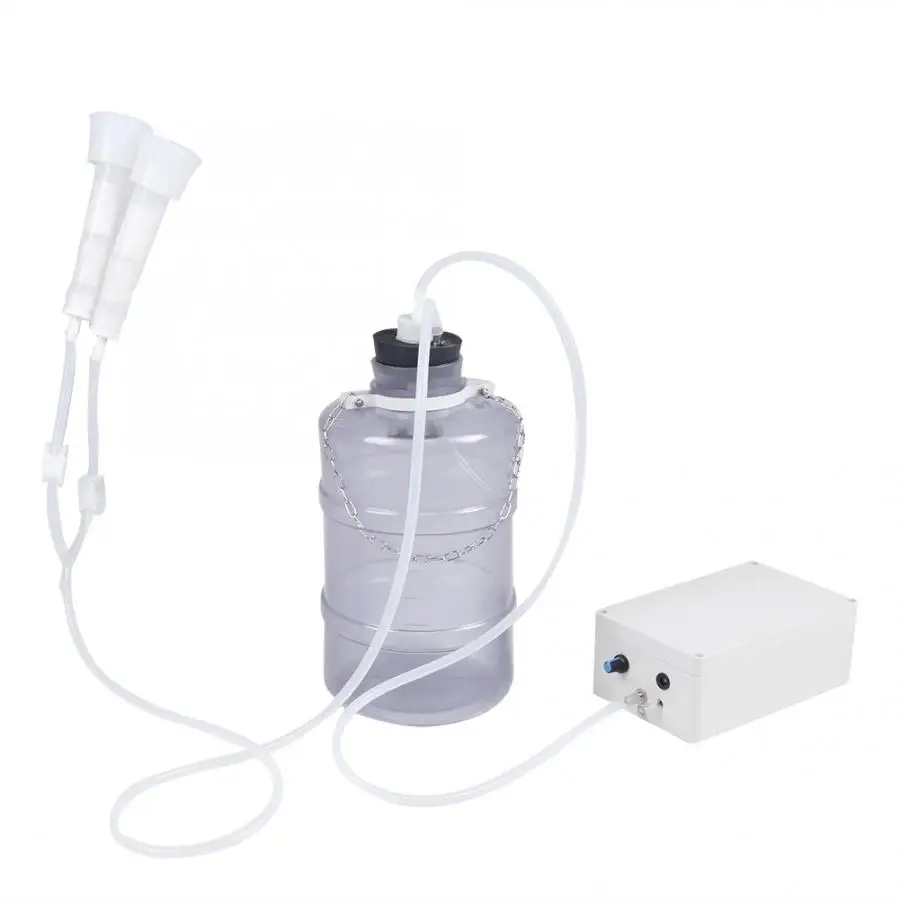 Домашний электрический мини-доильный станок вакуумный насос с регулятором и