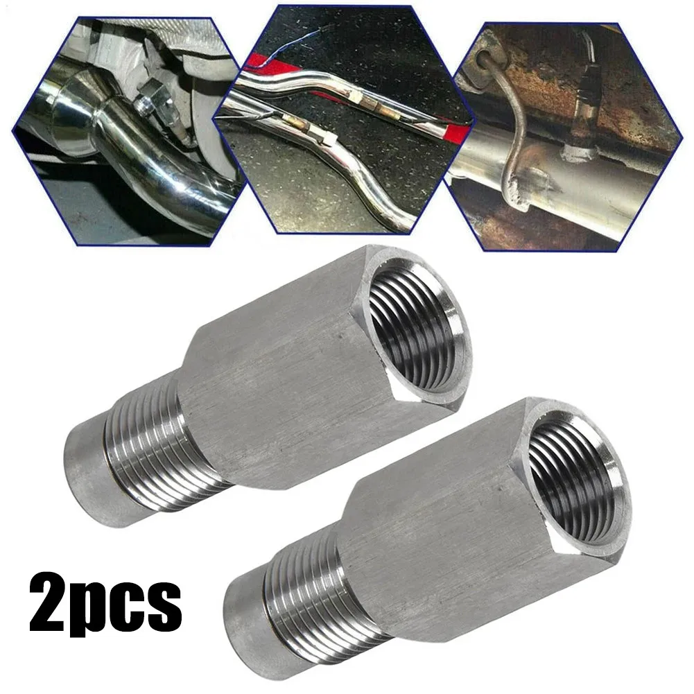 

2pcs O2 Sensor 6*2.5*2.5cm Adapter Check Engine Light CEL Eliminator M18X1.5