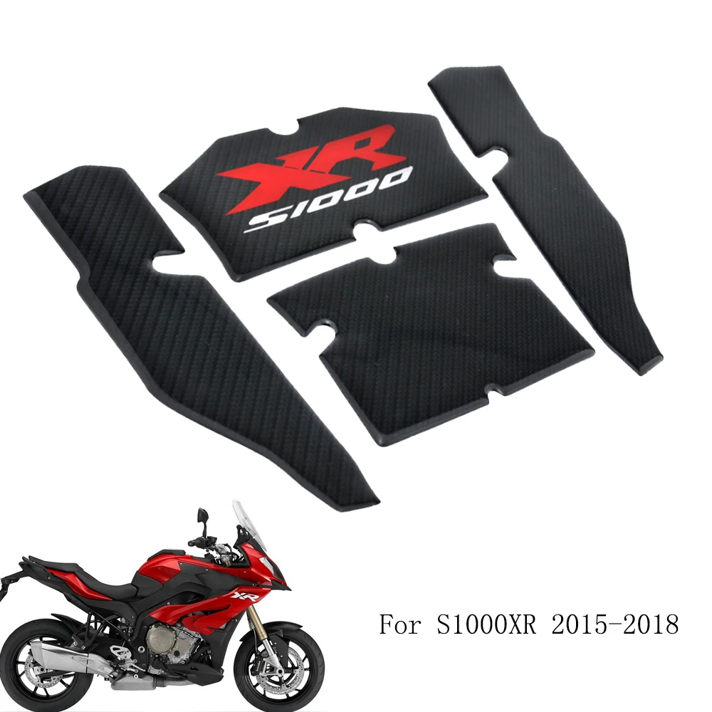 

Мотоциклетный Чехол для BMW S1000XR 2015-2018 3D из углеродного волокна внешний вид мотоциклетный топливный бак Защитная Наклейка защитный коврик дл...