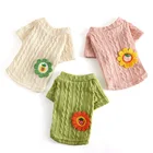 Классический однотонный телефон, Зимние Теплые повседневные женские удобные дышащие Свитера для собак