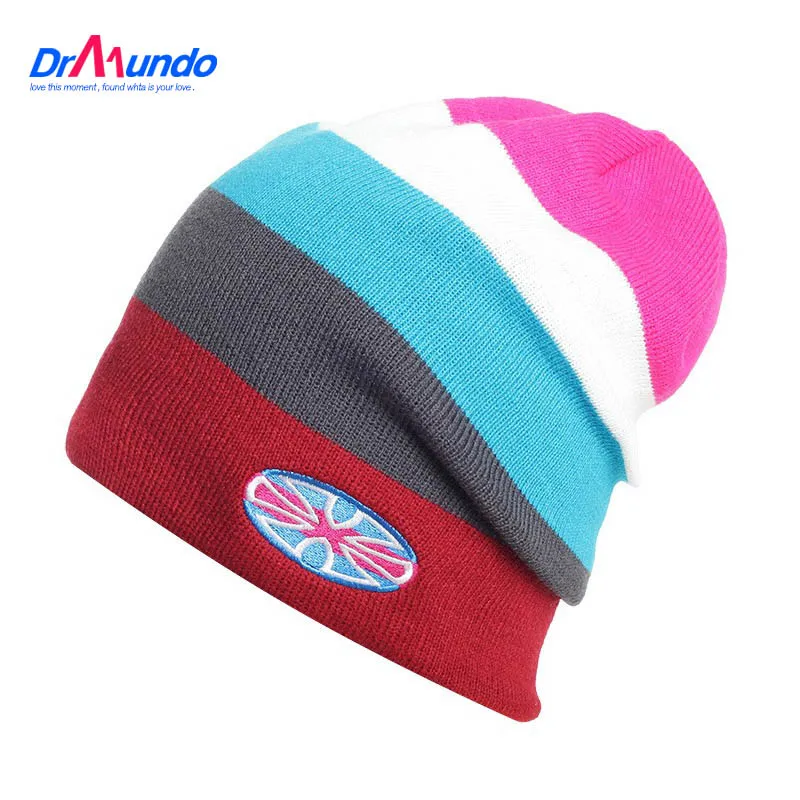 Зимние шапки для катания на коньках Лыжные сноуборда вязаные мужчин и женщин