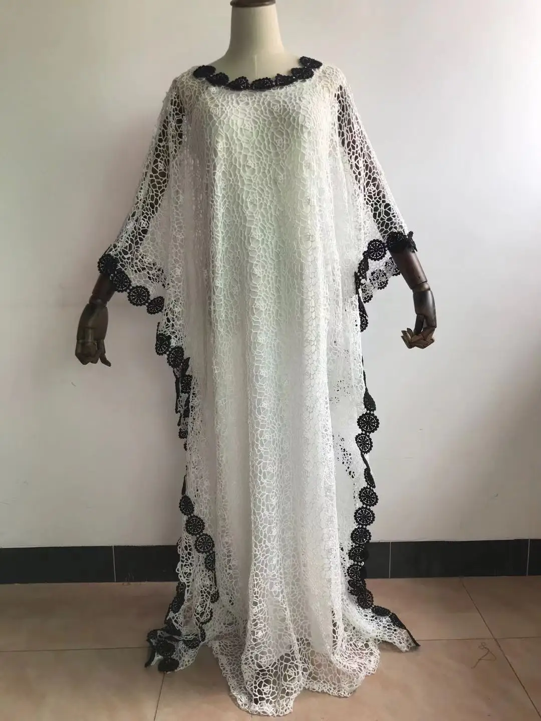 Новинка африканская мода женское гипюровое кружевное абайя стильная юбка KWA