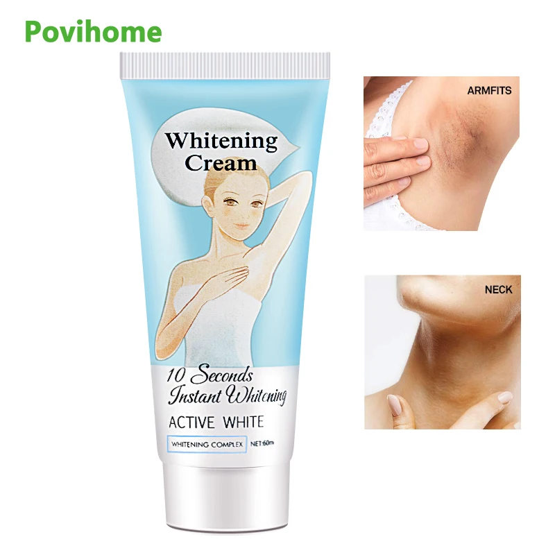 

Armpit Whitening Cream Skin Lightening Bleaching Cream Underarm Dark Skin Whitening Intimate Body Lotion 60g/pc Body Care