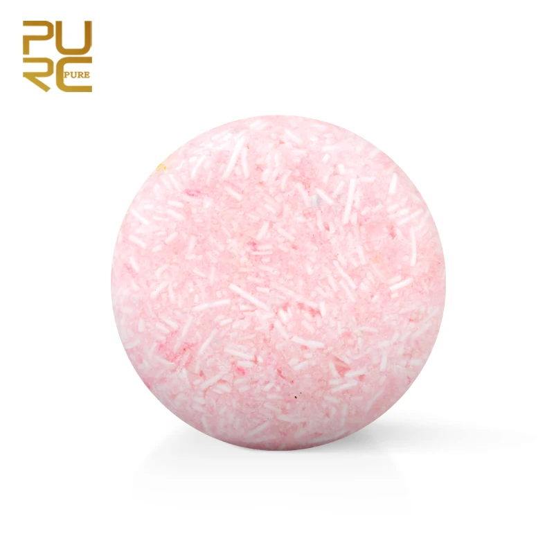 

PURC New Formula Pink Grapefruit Shampoo Soap Gentle Cleaning And Promotes Healthy Organic Coconut Oil Extract Hair Shampoo Bar