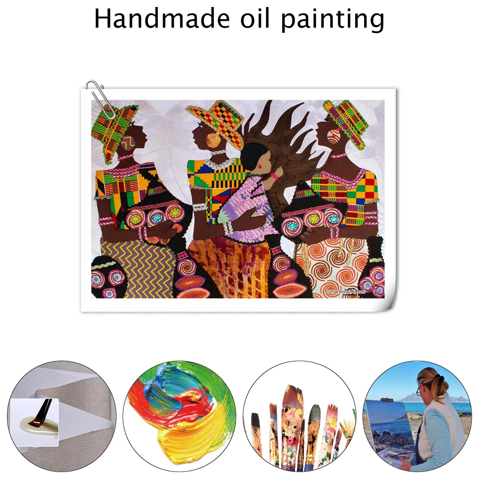 

African Art HD Canvas Print Home Decor Paintings Wall Art Pictures