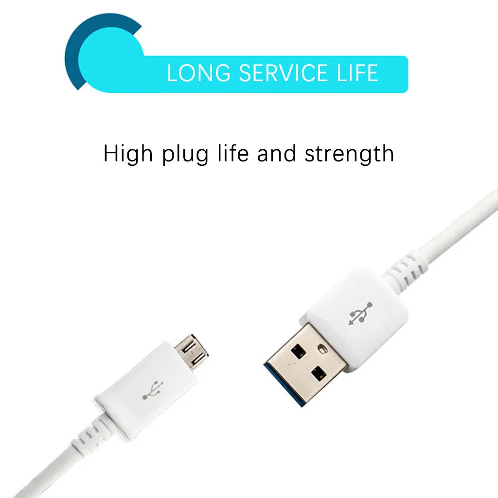 Micro USB кабель для передачи данных Samsung и других телефонов Android зарядное устройство