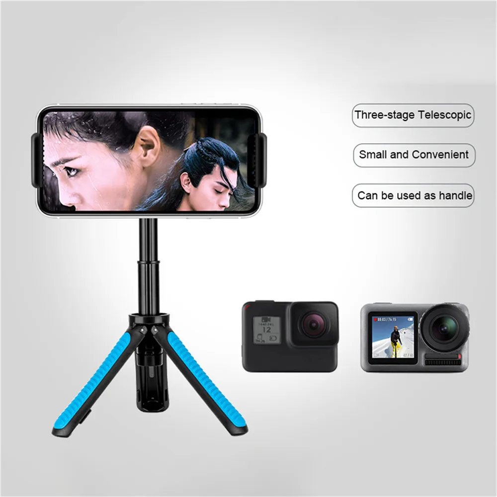 Portable Handle Tripod Vlog Extended Selfie Stick For DJI OSMO Action Camera Accessories | Электроника