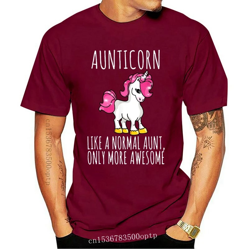 

New Aunticorn Like An Aunt Only Awesome T-Shirt Gift 22Nd 30Th 40Th 50Th Birthday Tee Shirt