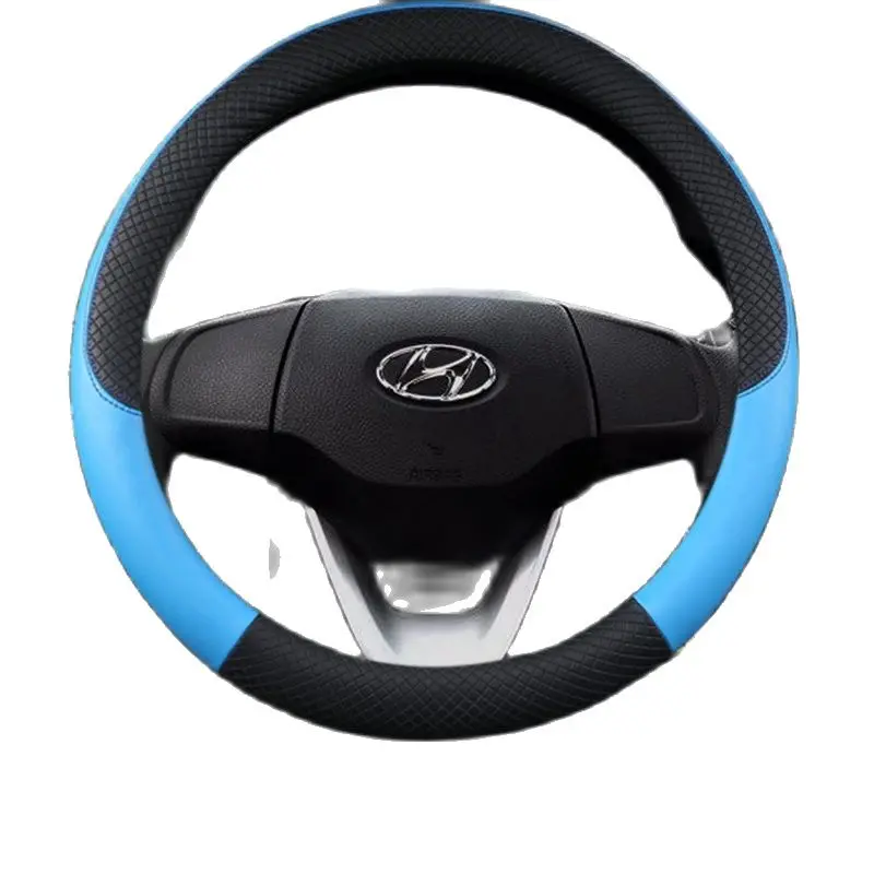 

PU Leather Steering-wheel Cover Auto Steering Wrap seat steering wheel cover Car Steering Wheel Cover auto accesorios