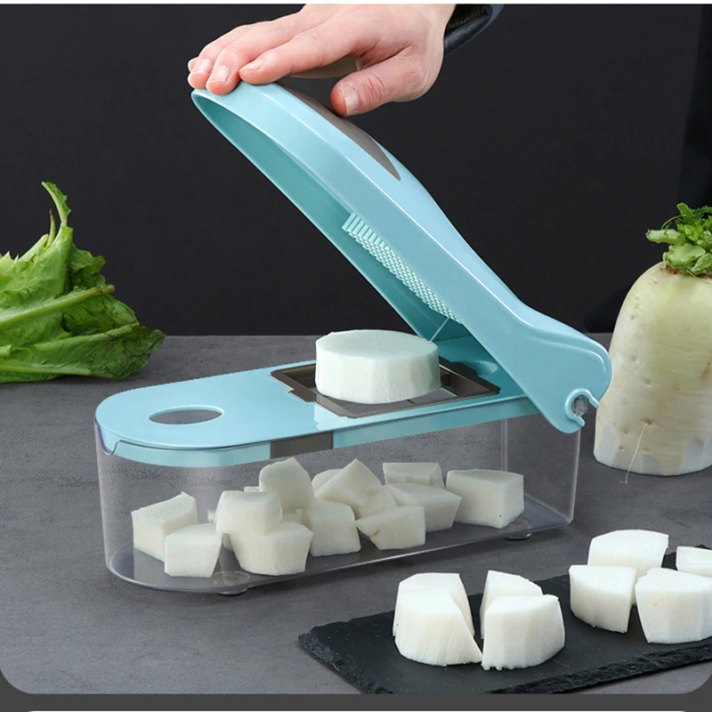 HIFAUR 10 IN 1 Vegetable Cutter Slicer Fruit Potato Peeler Carrot Cheese Grater Kitchen Accessories | Дом и сад