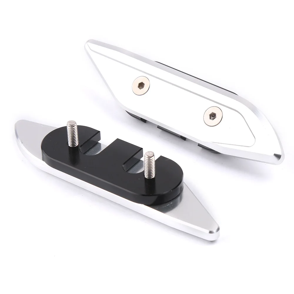 

CNC Motorcycle Windshield Rear View Side Mirrors Bracket Hole Cap Clamp Cover For yamaha tmax530 tmax 530 2018 -