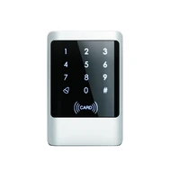 metal case cover rfid 125khz wg2634 reader water proof touch key pad reader for access control system