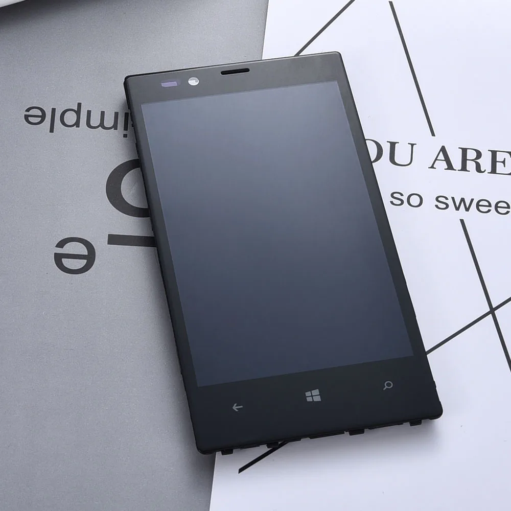 Оригинальный дисплей для Nokia Lumia 720 ЖК сенсорный экран дигитайзер в сборе запасные