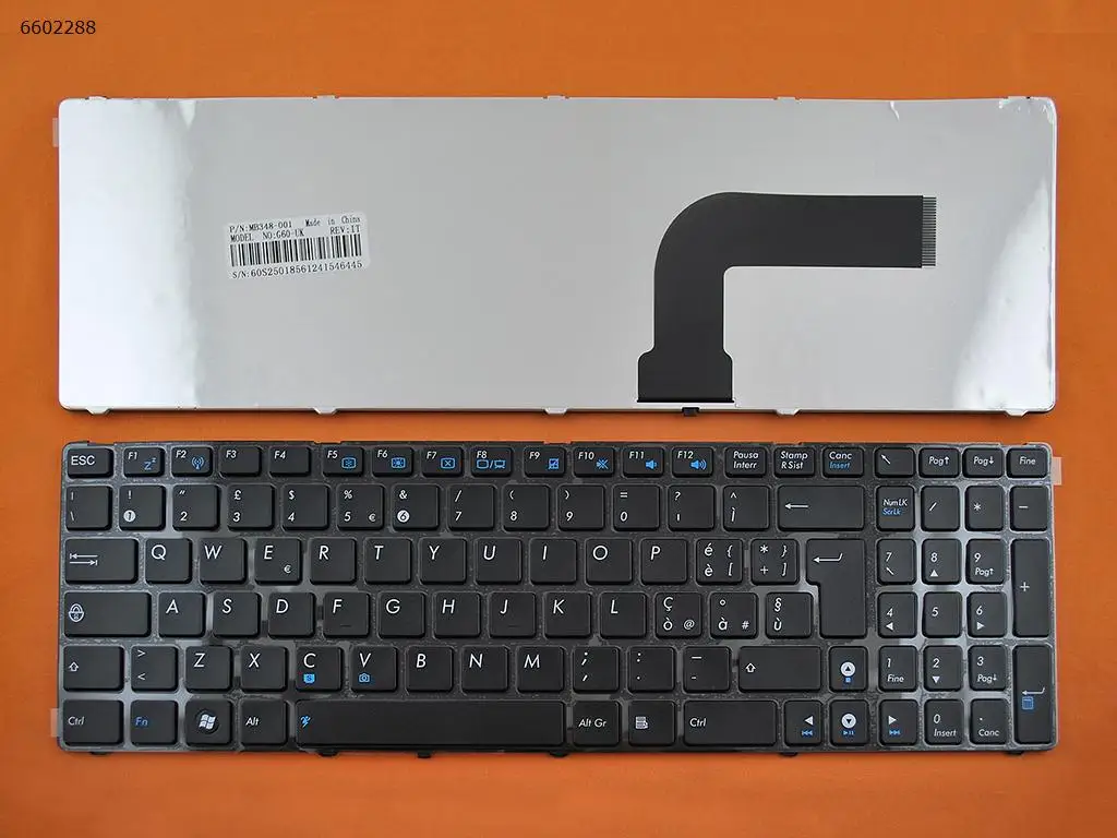 Новая итальянская сменная Клавиатура для ноутбука ASUS G60 G60J G60V G60JX G60VX A73 A73T A73B A73E A73S