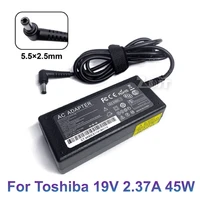 19v 2 37a 45w 5 52 5mm ac laptop adapter charger for toshiba t210 t210d t230 t230d z30 pa3822u 1aca pa3822e 1aca pa5096u 1aca