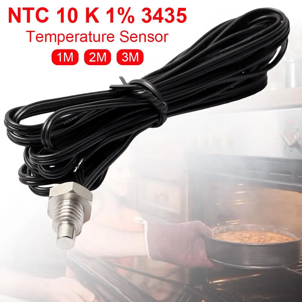 1 м 2 3 NTC M8 из нержавеющей стали термистор датчик температуры водонепроницаемый